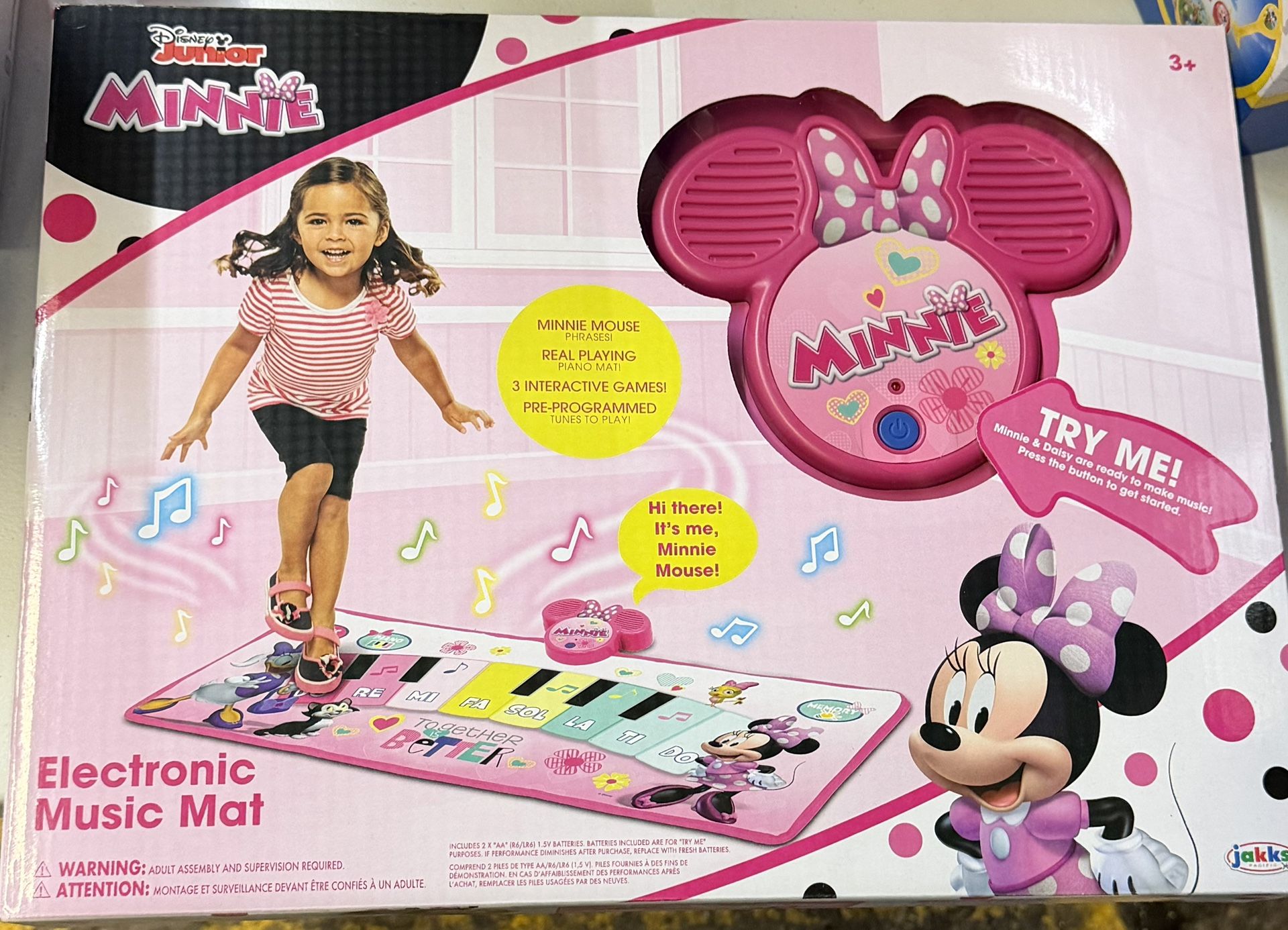 Minnie Mouse Electronic Music Mat