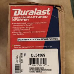Starter for car (got it for 2018 Dodge Grand caravan )
