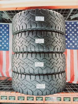 ✅ 4 Used Tires LT275/65R18 GOODYEAR WRANGLER DURATRAC KEVLAR 275/65R18 ALL TERRAIN 275 65 18