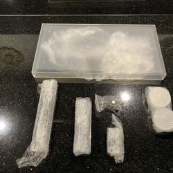 Acrylic Decor Multi-Layer Cupcake/Jewelry 18 Post Stands on Rectangular Tray