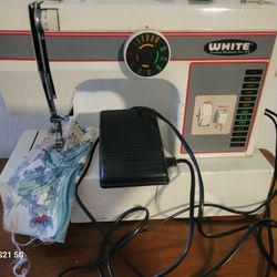 White Sewing Machine Working Good