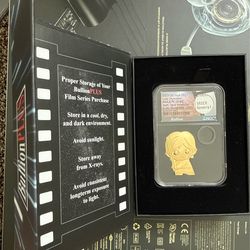 Bullion plus film series 1oz silver Gold Gilt Star Wars Luke Skywalker