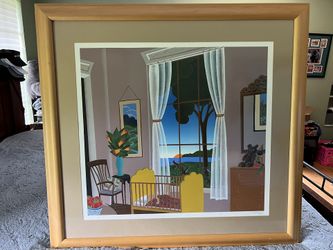 Thomas McKnight - Yellow Cradle Serigraph