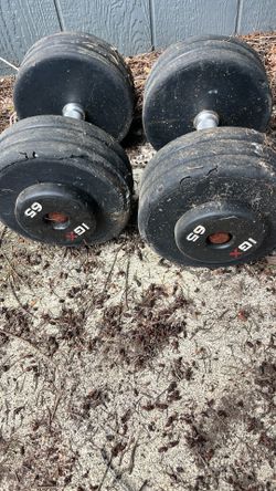 Dumbbells. Pair Of 65s