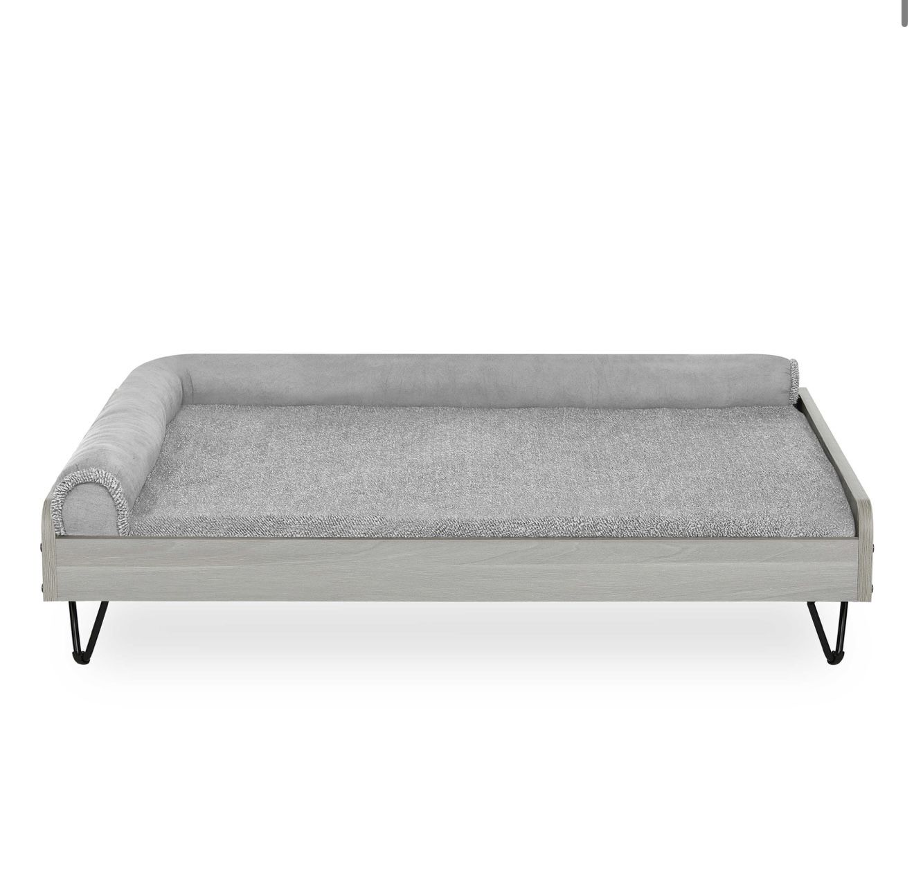 Tailzzz Asher Wooden Pet Bed with Mattress L/XL