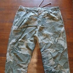 Men Clothes Size Xl Camouflage Joggers (JEAN)
