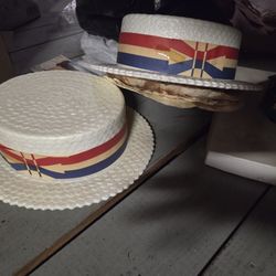 2 Vintage Elction Hats