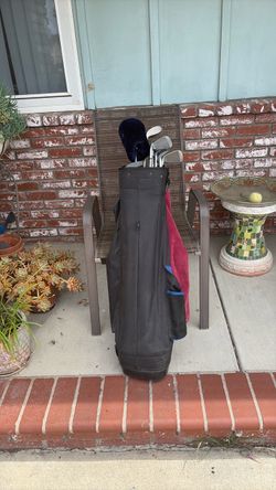 Arnold Palmer Golf Bag w/ clubs-OBO