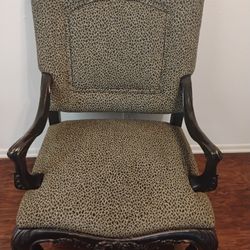 Oversized Leopard Chair 