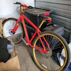 SE Bike Fast Ripper 29” 10spd Original Red/Gold 