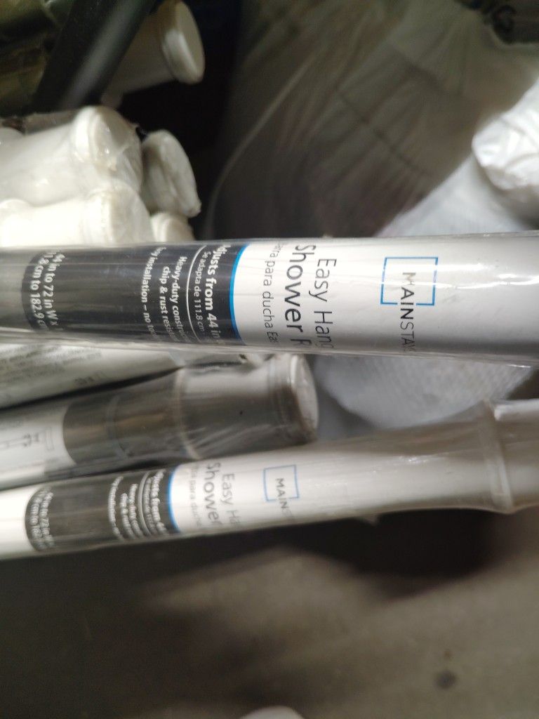 Mainstays Adjustable Shower Rods