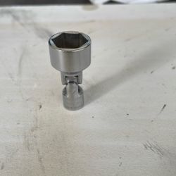 Snap On 1/4" Drive 15mm Metric Universal Swivel Flex 6pt Socket TMUSM15 MINT
