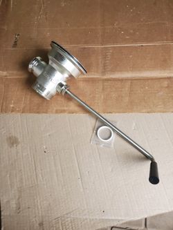 TWIST HANDLE WASTE VALVE 