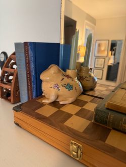 90’s Frog Candle Holder