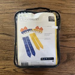 SKLZ 10 Man Flag Football + End Zone Pylons, Complete Indoor & Outdoor Training Set