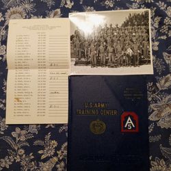 Vietnam War US Army AIT Book Grouping Thumbnail