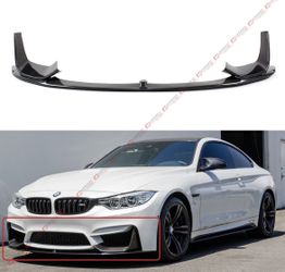 15-19 BMW M3 M4 Carbon Fiber Front Bumper Lip