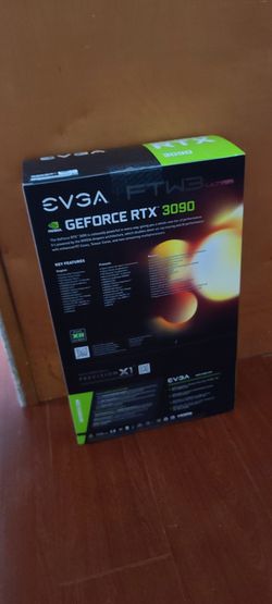 EVGA GeForce RTX 3090 FTW3 Ultra Gaming, 24GB GDDR6X, iCX3 Technology, ARGB  LED, Metal Backplate, 24G-P5-3987-KR