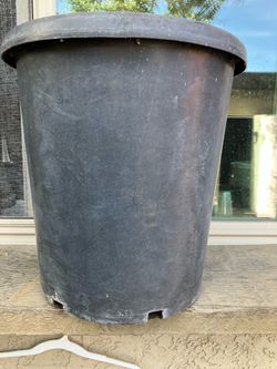 Pot for plants big size high 19 inch wide 16 inch