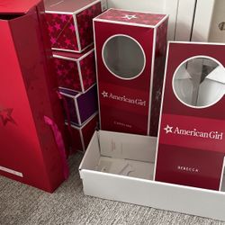 LOT Of EMPTY American Girl Doll Boxes