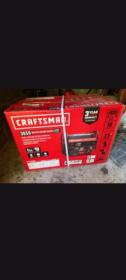 Craftsman 3650W Portable Gas Generator