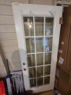 32 in back door right side.