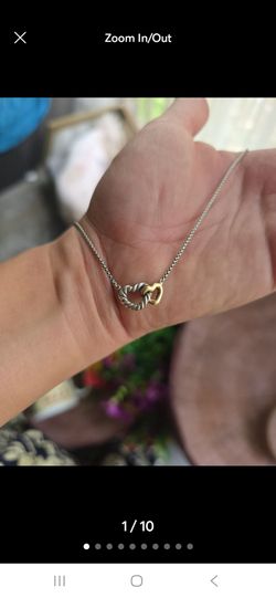 David Yurman Interlocking necklace