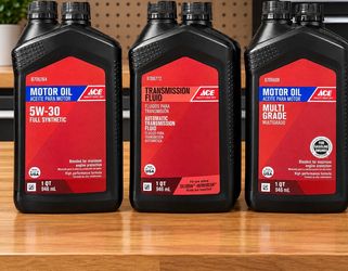 ACE Motor Oil & Transmission Fluid Bundle (3 Qt)