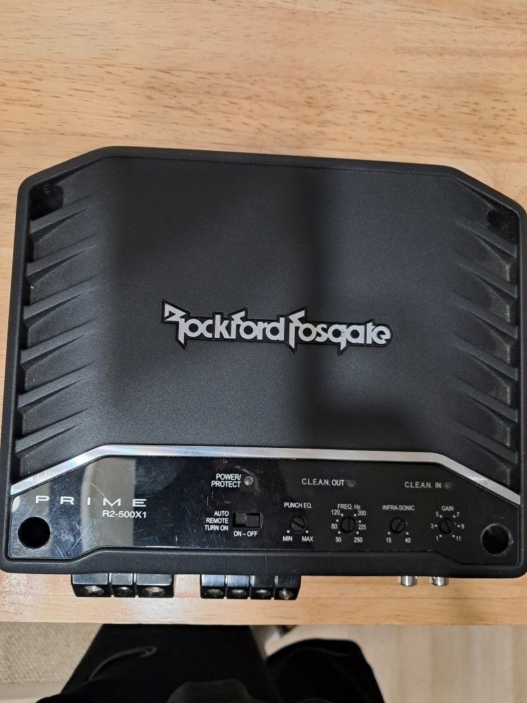 Rockford Fosgste Amp R2- 500x1  2channel