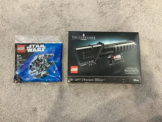 Lego Star Wars 30708 Millennium Falcon & 40917 The Darksaber GWP’s