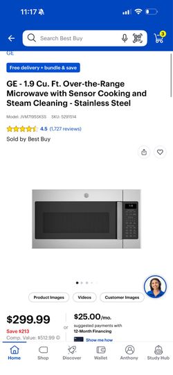GE Disher & GE OTR Microwave