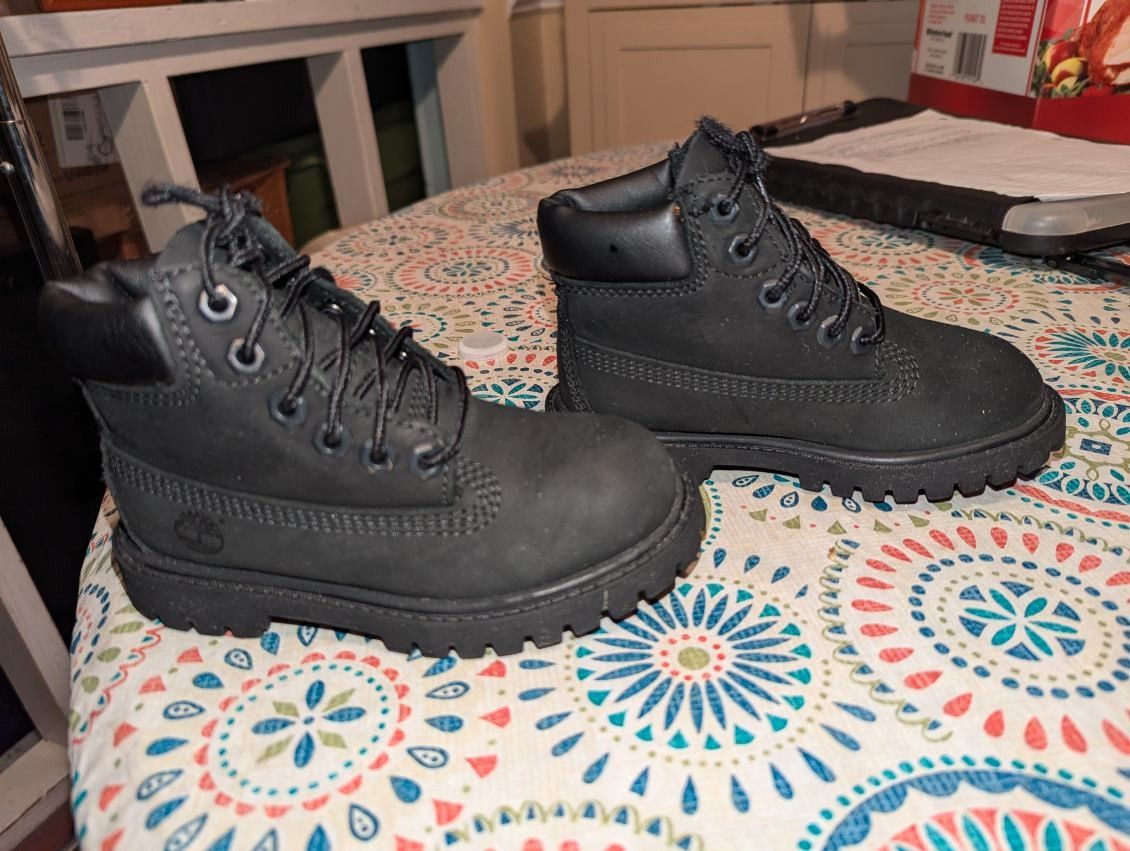 Timberland Kids 6" Size 9 Waterproof Boots For Toddlers