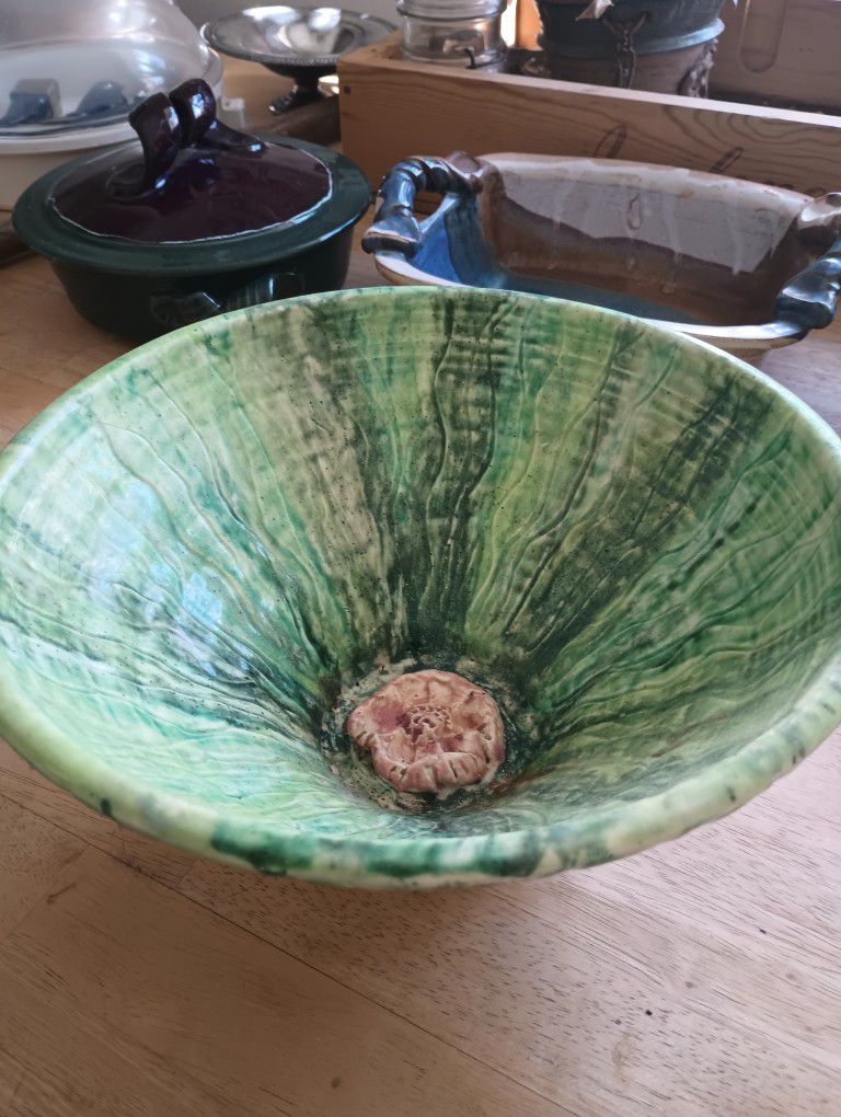 Large Ceramic Bowl.