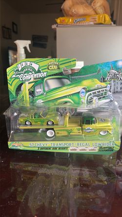 57 Chevy Transport Regal Lowrider Diecast Set