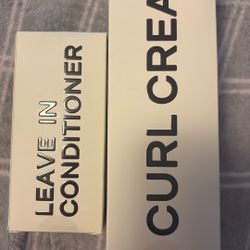 Based Bodywork’s Curl Cream And Leave In conditioner 