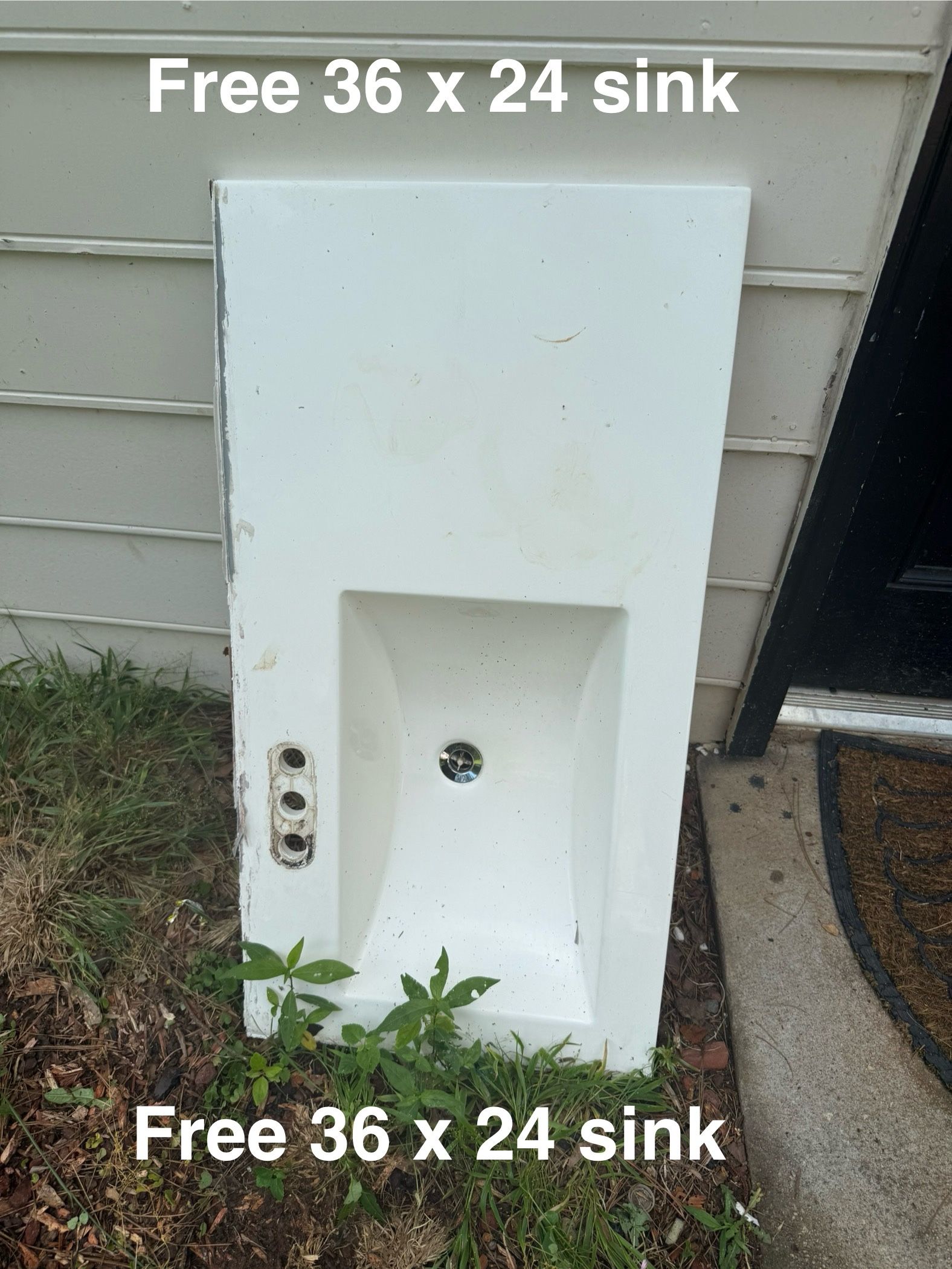 Free 36 X 24 Sink