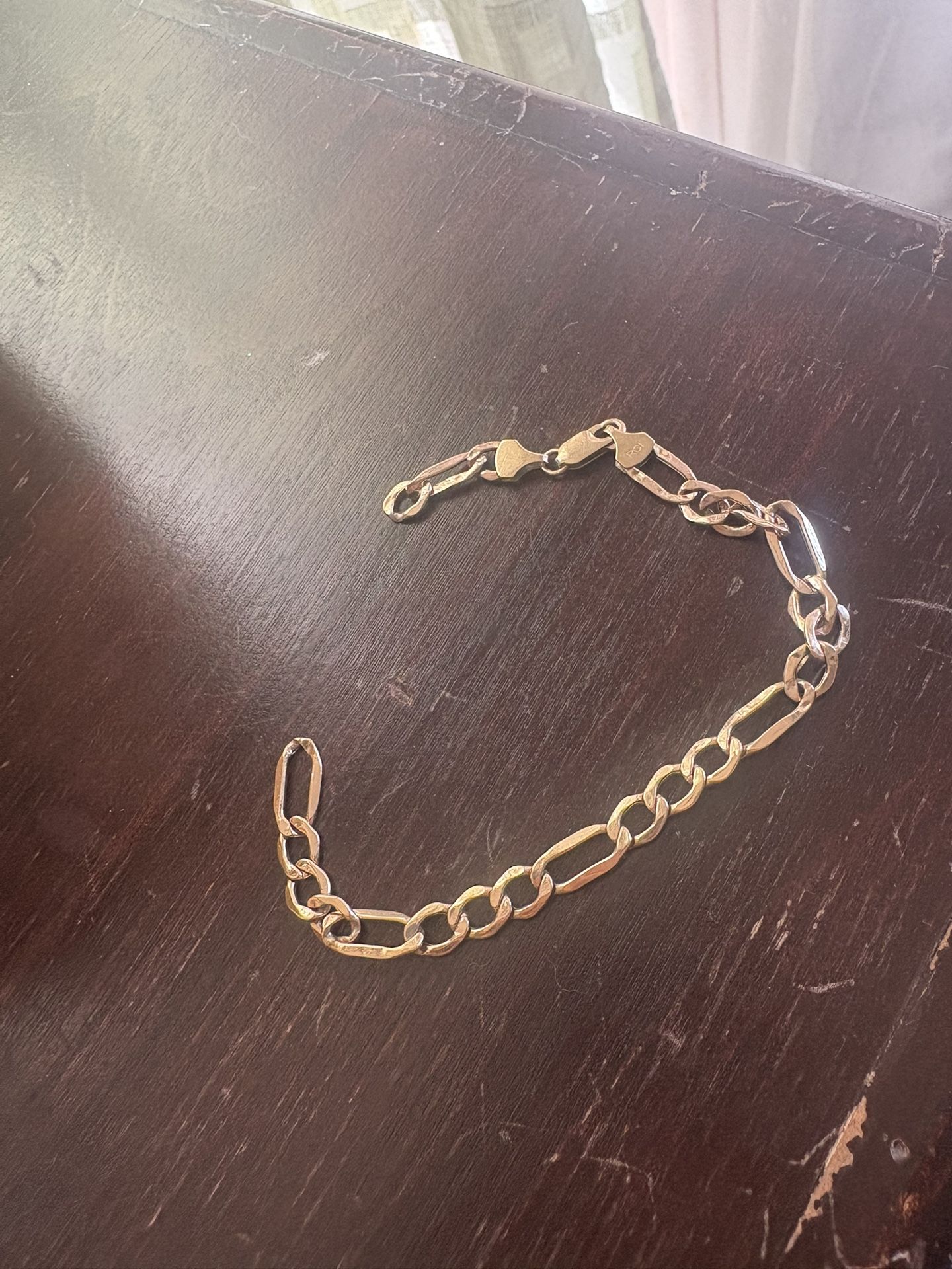 Figaro Gold Bracelet