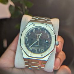 Silver AP Royal Oak Seiko Mod 