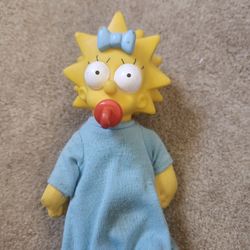 Vintage 1990 Maggie Simpson Doll
