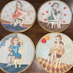 Collectible Ballerina Porcelain Plates 