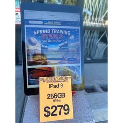 HUGE APPLE SALE TODAY! Apple iPad 9 256GB WiFi Only