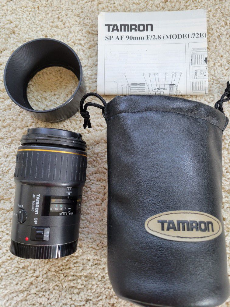 Tamron 90 mm Macro Lens For Canon