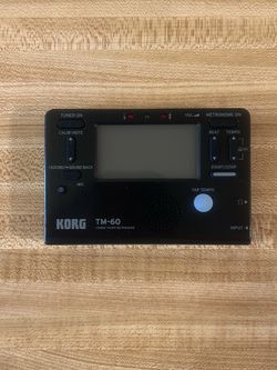 Korg TM60BK Tuner Metronome