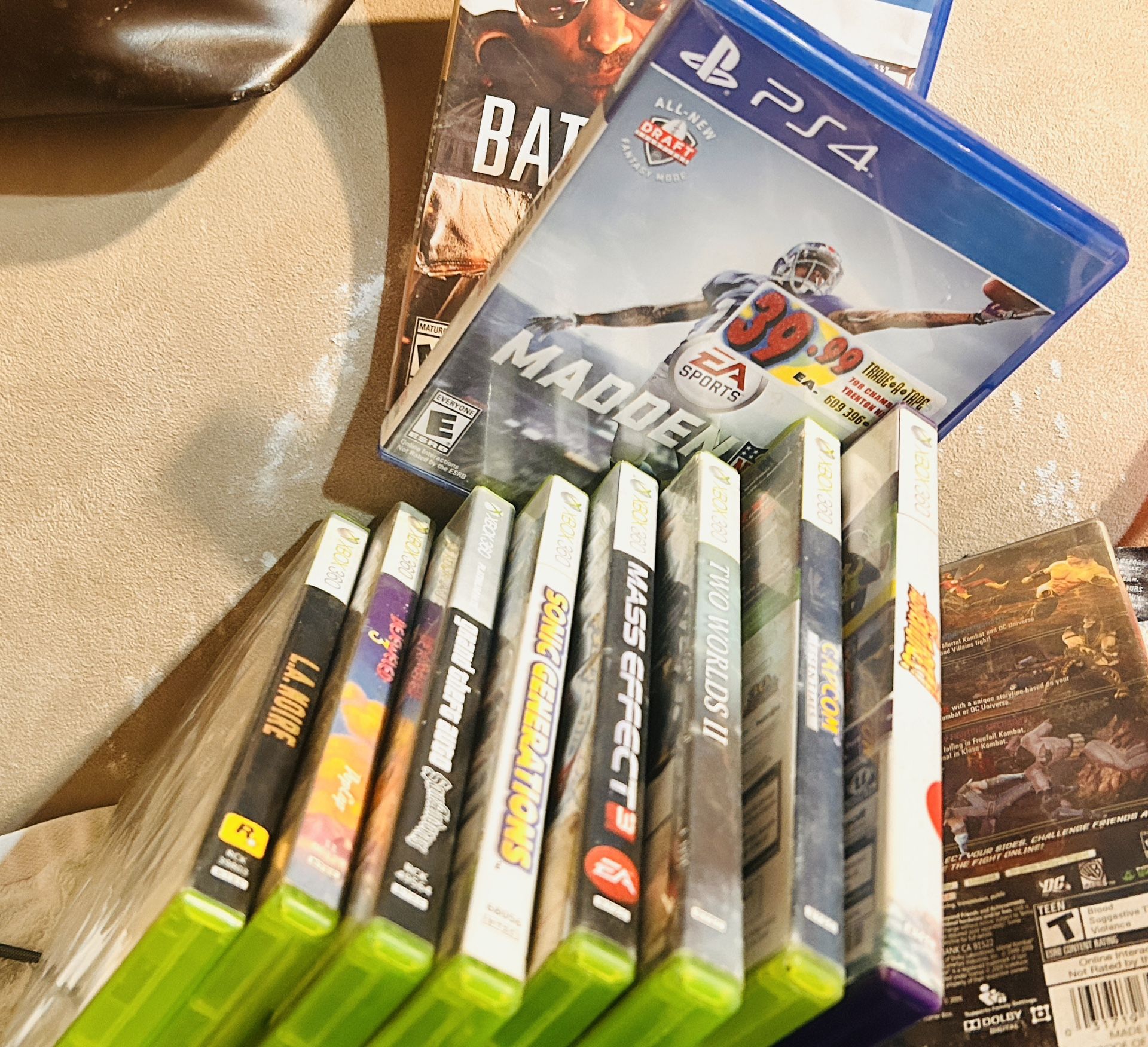 XBOX 360 Games & PS4 Games