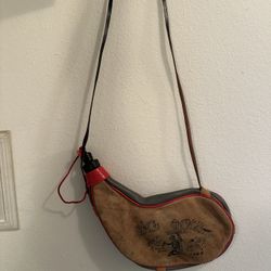 Vintage Spanish Leather Canteen