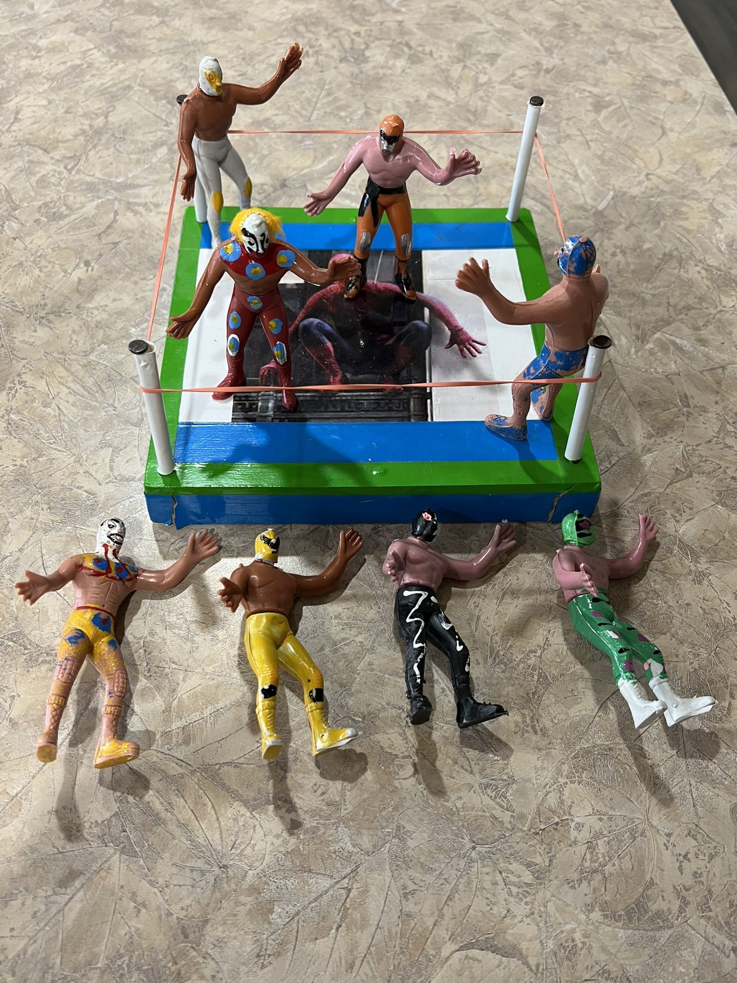 Mexican Lucha Libre Wrestling Set