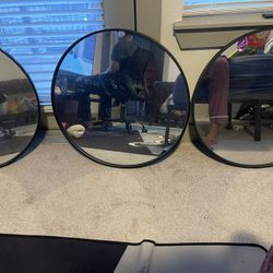 3 set Mirrors 