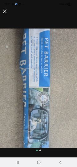 Pet Barrier For Your Car! In South Gate