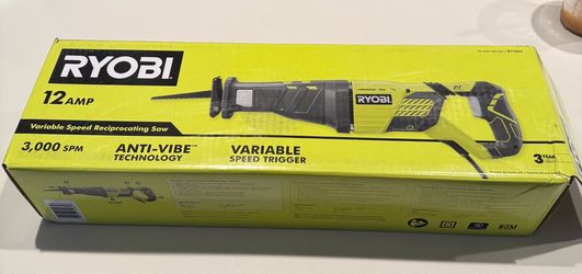 Ryobi 12 Amp Corded Reciprocating Saw