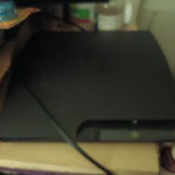 PS3 Slim 500gb W/1 Controller 8 games & tv